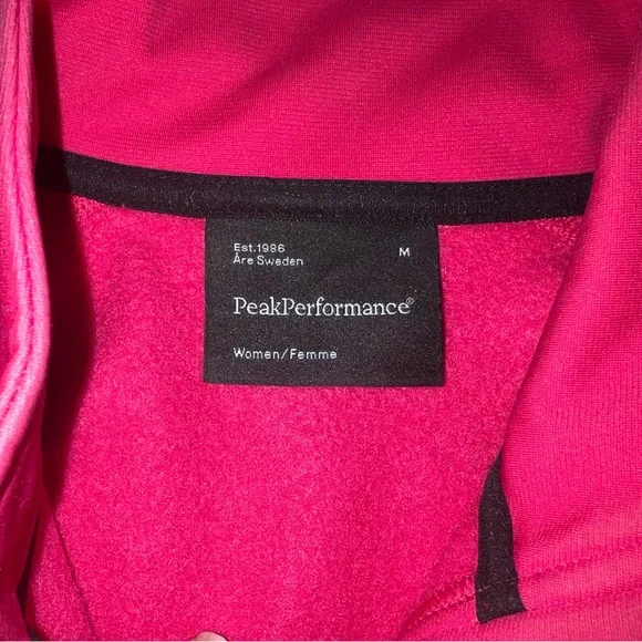 Peak Performance Fleece Performance Jacket- medium - Picture 4 of 9